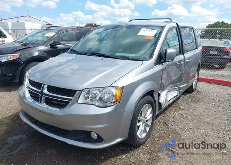 2020 Dodge Grand Caravan Sxt из США, поврежденный, VIN 2C4RDGCG7LR252948